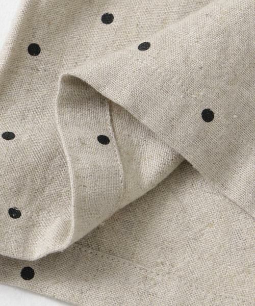 URBAN RESEARCH DOORS / アーバンリサーチ ドアーズ ワンピース | 『親子リンク』『WEB/一部店舗限定』リネンレーヨンドットオールインワン(KIDS) | 詳細25