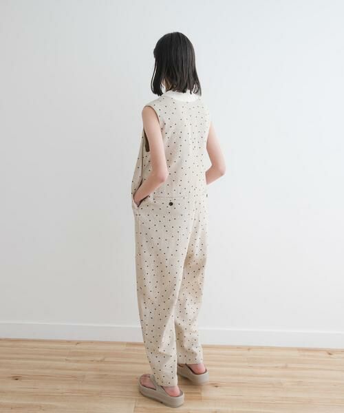 URBAN RESEARCH DOORS / アーバンリサーチ ドアーズ ワンピース | 『親子リンク』『WEB/一部店舗限定』リネンレーヨンドットオールインワン(KIDS) | 詳細18