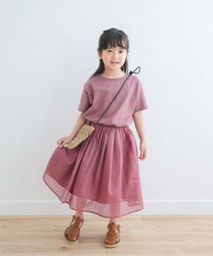 URBAN RESEARCH DOORS / アーバンリサーチ ドアーズ ワンピース | 『親子リンク』『UR TECH』ボイルドッキングワンピース(KIDS)