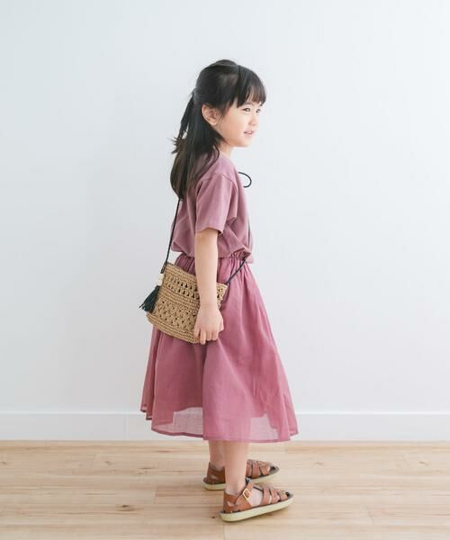 URBAN RESEARCH DOORS / アーバンリサーチ ドアーズ ワンピース | 『親子リンク』『UR TECH』ボイルドッキングワンピース(KIDS) | 詳細4