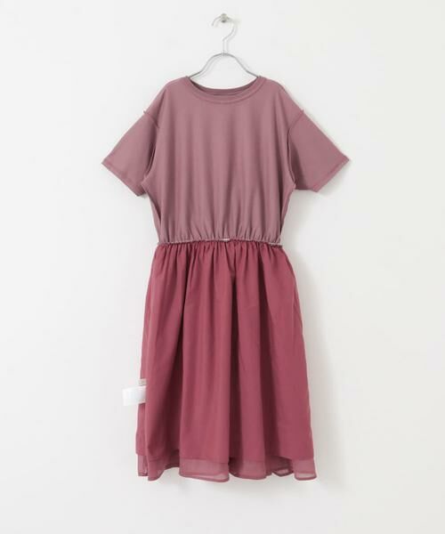 URBAN RESEARCH DOORS / アーバンリサーチ ドアーズ ワンピース | 『親子リンク』『WEB/一部店舗限定』『UR TECH』ボイルドッキングワンピース(KIDS) | 詳細13