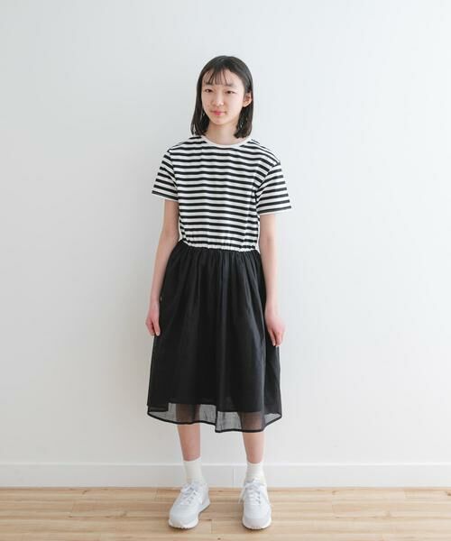 URBAN RESEARCH DOORS / アーバンリサーチ ドアーズ ワンピース | 『親子リンク』『WEB/一部店舗限定』『UR TECH』ボイルドッキングワンピース(KIDS) | 詳細19