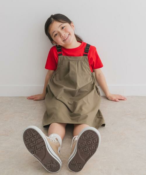 URBAN RESEARCH DOORS / アーバンリサーチ ドアーズ ワンピース | 『親子リンク』『UR TECH POLIsh POLI』撥水ワンピース(KIDS) | 詳細10
