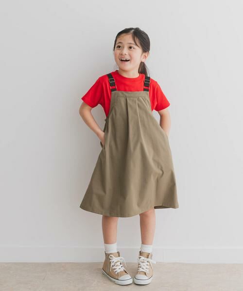 URBAN RESEARCH DOORS / アーバンリサーチ ドアーズ ワンピース | 『親子リンク』『UR TECH POLIsh POLI』撥水ワンピース(KIDS) | 詳細3