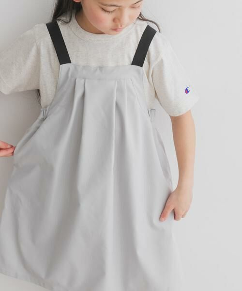 URBAN RESEARCH DOORS / アーバンリサーチ ドアーズ ワンピース | 『親子リンク』『UR TECH POLIsh POLI』撥水ワンピース(KIDS) | 詳細14