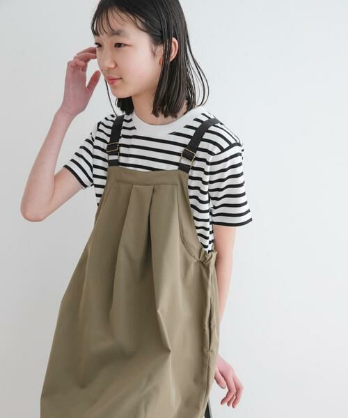 URBAN RESEARCH DOORS / アーバンリサーチ ドアーズ ワンピース | 『親子リンク』『UR TECH POLIsh POLI』撥水ワンピース(KIDS) | 詳細1