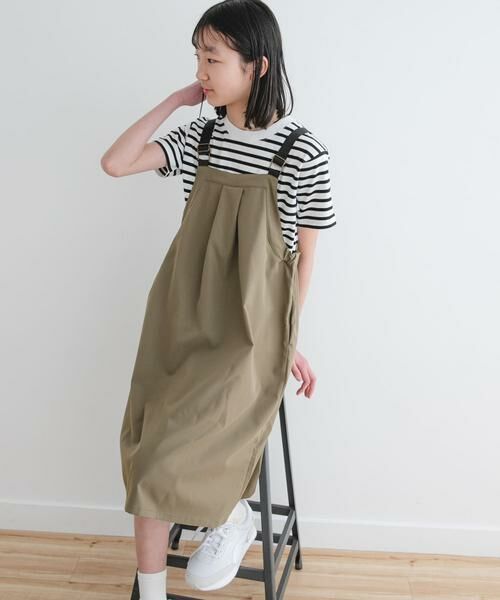 URBAN RESEARCH DOORS / アーバンリサーチ ドアーズ ワンピース | 『親子リンク』『UR TECH POLIsh POLI』撥水ワンピース(KIDS) | 詳細2