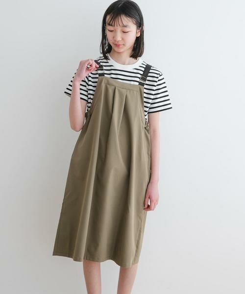 URBAN RESEARCH DOORS / アーバンリサーチ ドアーズ ワンピース | 『親子リンク』『UR TECH POLIsh POLI』撥水ワンピース(KIDS) | 詳細7