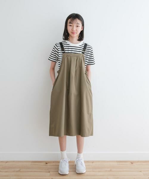 URBAN RESEARCH DOORS / アーバンリサーチ ドアーズ ワンピース | 『親子リンク』『UR TECH POLIsh POLI』撥水ワンピース(KIDS) | 詳細9