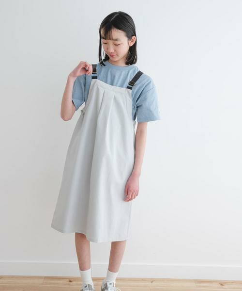 URBAN RESEARCH DOORS / アーバンリサーチ ドアーズ ワンピース | 『親子リンク』『UR TECH POLIsh POLI』撥水ワンピース(KIDS) | 詳細15