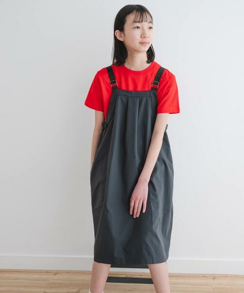 URBAN RESEARCH DOORS / アーバンリサーチ ドアーズ ワンピース | 『親子リンク』『UR TECH POLIsh POLI』撥水ワンピース(KIDS) | 詳細24
