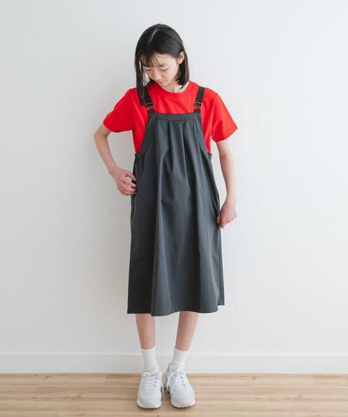 URBAN RESEARCH DOORS / アーバンリサーチ ドアーズ ワンピース | 『親子リンク』『UR TECH POLIsh POLI』撥水ワンピース(KIDS) | 詳細25
