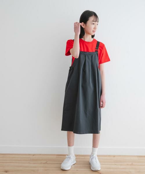 URBAN RESEARCH DOORS / アーバンリサーチ ドアーズ ワンピース | 『親子リンク』『UR TECH POLIsh POLI』撥水ワンピース(KIDS) | 詳細30