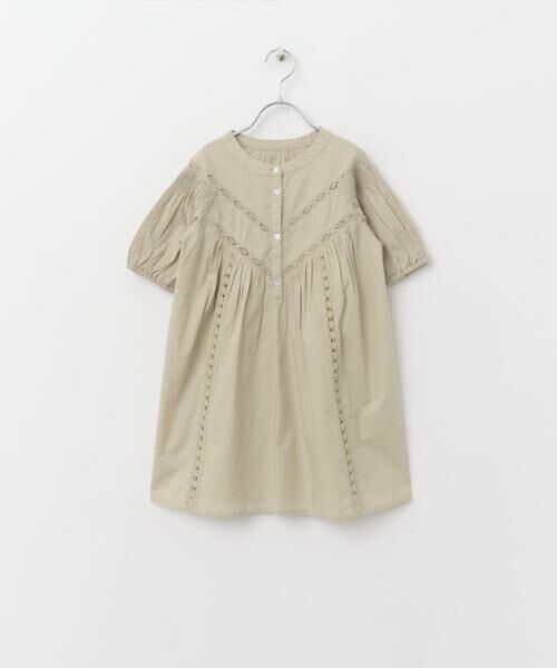 URBAN RESEARCH DOORS / アーバンリサーチ ドアーズ ワンピース | ハシゴレースワンピース(KIDS) | 詳細15