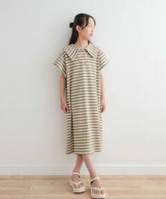 『WEB/一部店舗限定サイズ』セーラーカラーカットワンピース(KIDS)