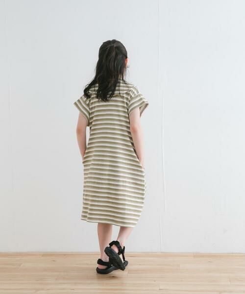 URBAN RESEARCH DOORS / アーバンリサーチ ドアーズ ワンピース | 『WEB/一部店舗限定サイズ』セーラーカラーカットワンピース(KIDS) | 詳細29