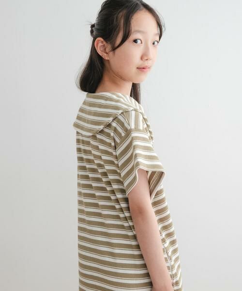 URBAN RESEARCH DOORS / アーバンリサーチ ドアーズ ワンピース | 『WEB/一部店舗限定サイズ』セーラーカラーカットワンピース(KIDS) | 詳細21