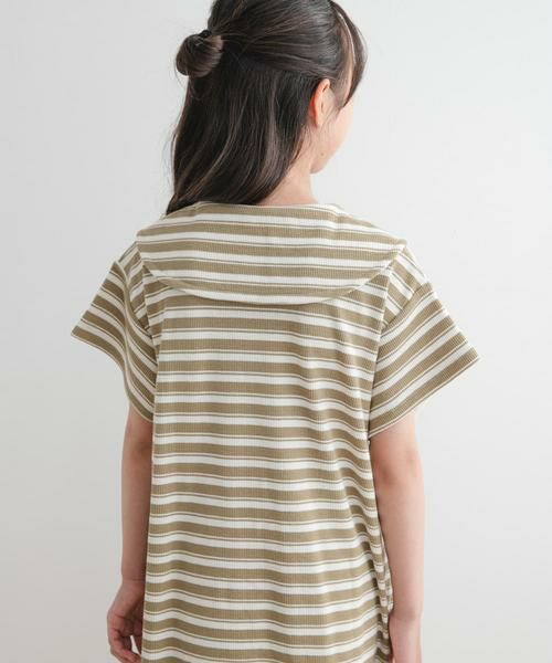 URBAN RESEARCH DOORS / アーバンリサーチ ドアーズ ワンピース | 『WEB/一部店舗限定サイズ』セーラーカラーカットワンピース(KIDS) | 詳細22