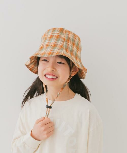 URBAN RESEARCH DOORS / アーバンリサーチ ドアーズ 服飾雑貨 | 『親子リンク』コットンツイルパネルハット(KIDS) | 詳細1