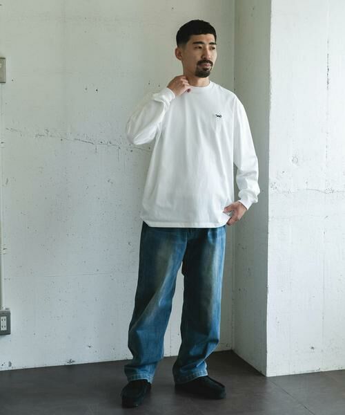 URBAN RESEARCH DOORS / アーバンリサーチ ドアーズ Tシャツ | 『別注』PENNEYS×DOORS　THE FOX 天竺ロングスリーブTシャツ | 詳細4