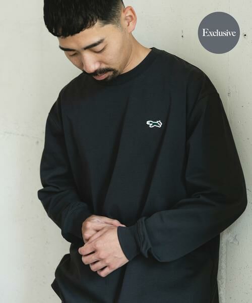 URBAN RESEARCH DOORS/アーバンリサーチ ドアーズ 『別注』PENNEYS×DOORS THE FOX 天竺ロングスリーブTシャツ チャコールグレー L URBAN RESEARCH DOORS/アーバンリサーチ ドアーズ 『別注』PENNEYS×DOORS THE FOX 天竺ロングスリーブTシャツ チャコールグレー L