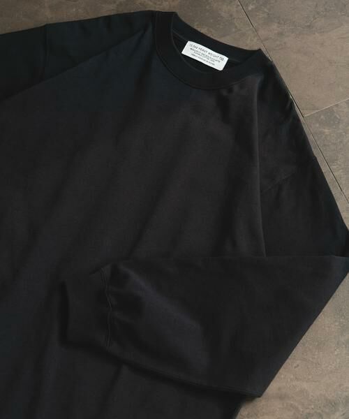 URBAN RESEARCH DOORS/アーバンリサーチ ドアーズ 10.5オンス ヘビーウェイトロングスリーブTシャツ ブラック M URBAN RESEARCH DOORS/アーバンリサーチ ドアーズ 10.5オンス ヘビーウェイトロングスリーブTシャツ ブラック M