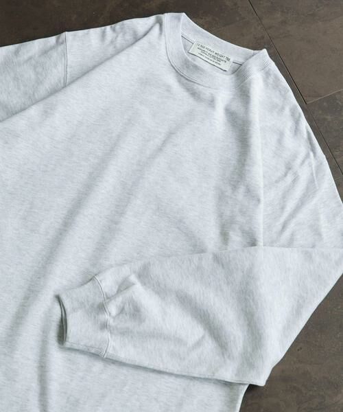 URBAN RESEARCH DOORS / アーバンリサーチ ドアーズ Tシャツ | 10.5オンス ヘビーウェイトロングスリーブTシャツ(グレー系その他)