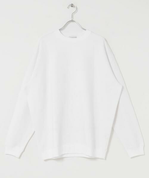 URBAN RESEARCH DOORS/アーバンリサーチ ドアーズ シルケットダンボールロングスリーブTシャツ ホワイト L URBAN RESEARCH DOORS/アーバンリサーチ ドアーズ シルケットダンボールロングスリーブTシャツ ホワイト L