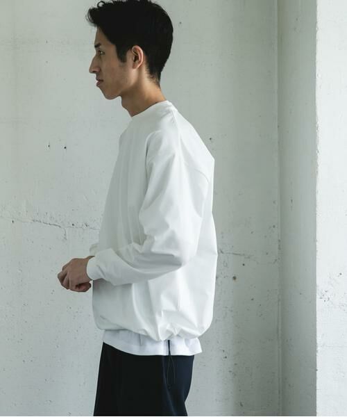 URBAN RESEARCH DOORS / アーバンリサーチ ドアーズ Tシャツ | URD Drawstring Long-Sleeve T-shirts | 詳細3