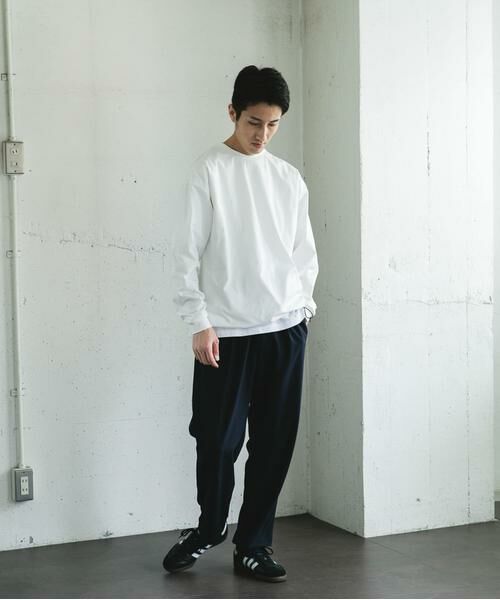 URBAN RESEARCH DOORS / アーバンリサーチ ドアーズ Tシャツ | URD Drawstring Long-Sleeve T-shirts | 詳細6