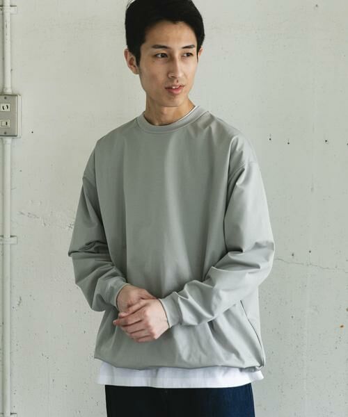 URBAN RESEARCH DOORS / アーバンリサーチ ドアーズ Tシャツ | URD Drawstring Long-Sleeve T-shirts | 詳細10