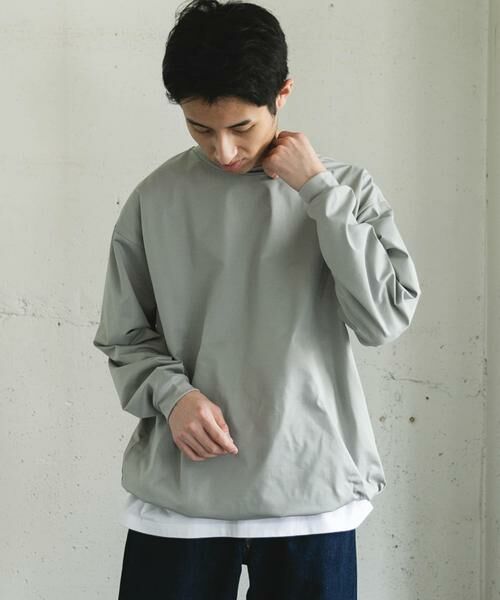 URBAN RESEARCH DOORS / アーバンリサーチ ドアーズ Tシャツ | URD Drawstring Long-Sleeve T-shirts | 詳細12