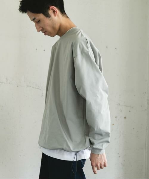 URBAN RESEARCH DOORS / アーバンリサーチ ドアーズ Tシャツ | URD Drawstring Long-Sleeve T-shirts | 詳細13