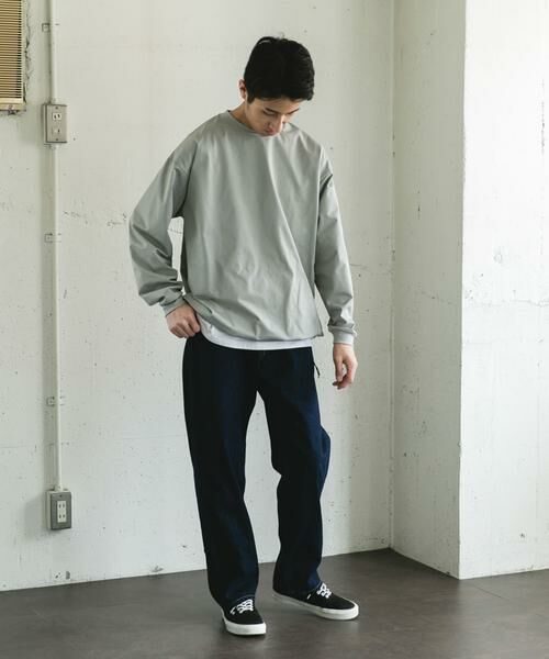 URBAN RESEARCH DOORS / アーバンリサーチ ドアーズ Tシャツ | URD Drawstring Long-Sleeve T-shirts | 詳細15