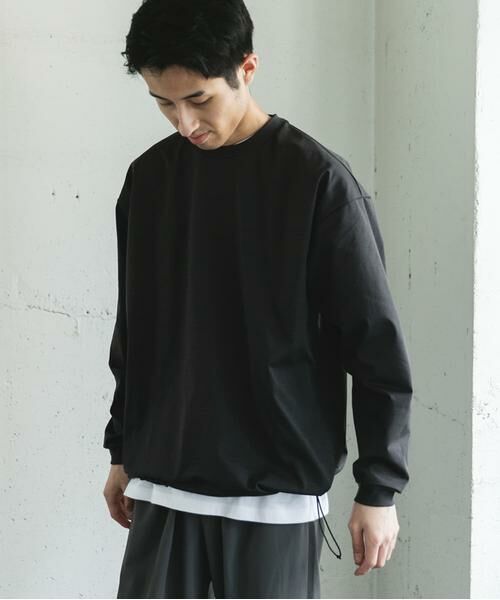 URBAN RESEARCH DOORS / アーバンリサーチ ドアーズ Tシャツ | URD Drawstring Long-Sleeve T-shirts | 詳細23