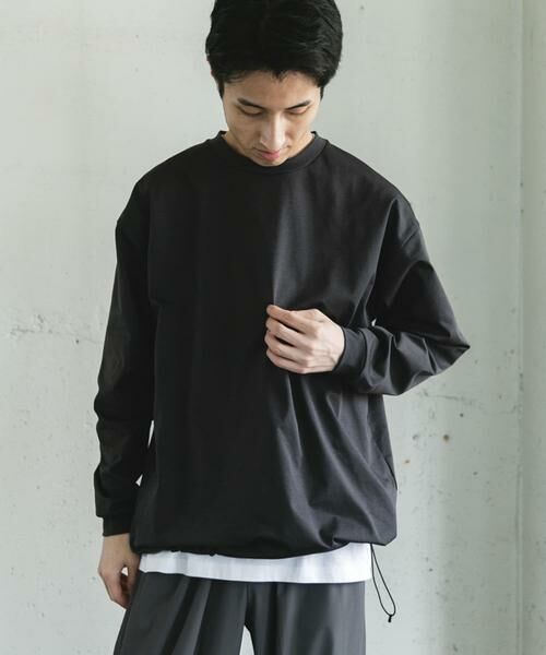 URBAN RESEARCH DOORS / アーバンリサーチ ドアーズ Tシャツ | URD Drawstring Long-Sleeve T-shirts | 詳細25