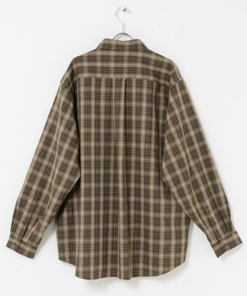 URBAN RESEARCH DOORS / アーバンリサーチ ドアーズ シャツ・ブラウス | オンブレチェックレギュラーカラーシャツ | 詳細23