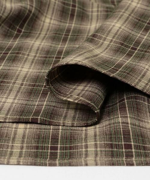 URBAN RESEARCH DOORS / アーバンリサーチ ドアーズ シャツ・ブラウス | オンブレチェックレギュラーカラーシャツ | 詳細24