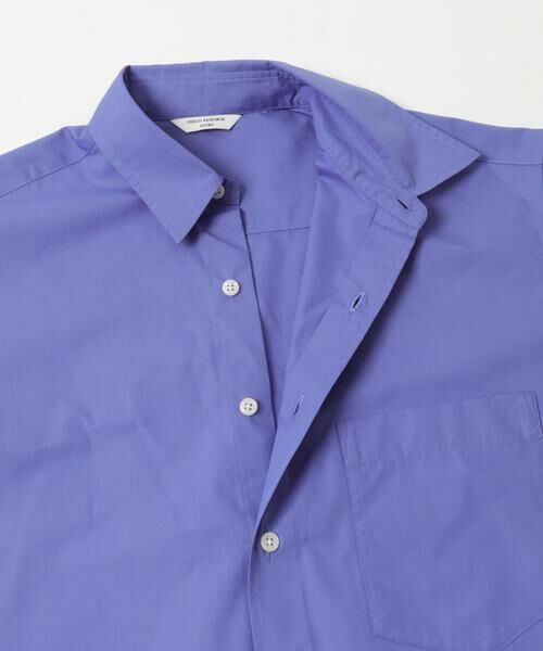 URBAN RESEARCH DOORS / アーバンリサーチ ドアーズ シャツ・ブラウス | TCブロードレギュラーカラーロングスリーブシャツ | 詳細9