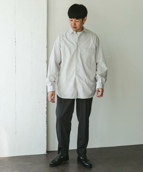 URBAN RESEARCH DOORS / アーバンリサーチ ドアーズ シャツ・ブラウス | TCブロードレギュラーカラーロングスリーブシャツ | 詳細28