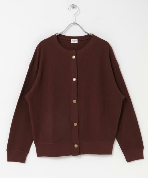 URBAN RESEARCH DOORS / アーバンリサーチ ドアーズ カーディガン・ボレロ | タックフライスカーディガン | 詳細12