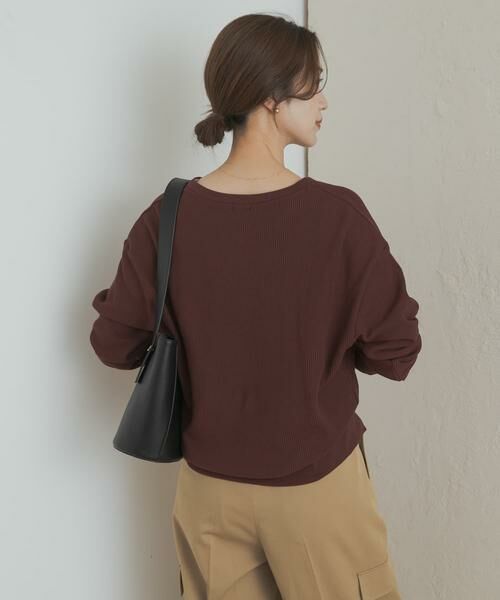 URBAN RESEARCH DOORS / アーバンリサーチ ドアーズ カーディガン・ボレロ | タックフライスカーディガン | 詳細5