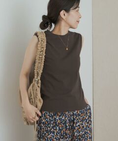 URBAN RESEARCH DOORS / アーバンリサーチ ドアーズ Tシャツ | クリアフライスノースリーブプルオーバー