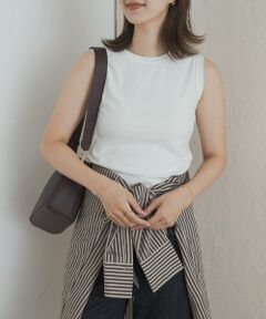 URBAN RESEARCH DOORS / アーバンリサーチ ドアーズ Tシャツ | クリアフライスノースリーブプルオーバー