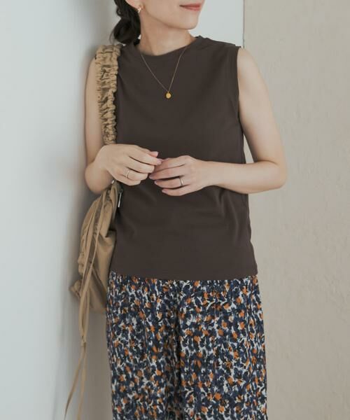 URBAN RESEARCH DOORS / アーバンリサーチ ドアーズ Tシャツ | クリアフライスノースリーブプルオーバー | 詳細2