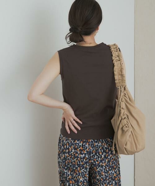 URBAN RESEARCH DOORS / アーバンリサーチ ドアーズ Tシャツ | クリアフライスノースリーブプルオーバー | 詳細3