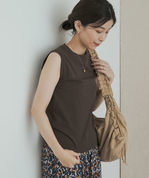 URBAN RESEARCH DOORS / アーバンリサーチ ドアーズ Tシャツ | クリアフライスノースリーブプルオーバー | 詳細4