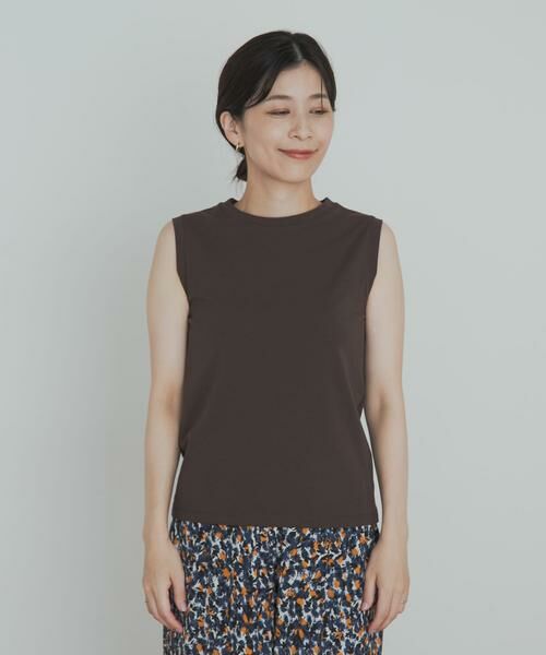 URBAN RESEARCH DOORS / アーバンリサーチ ドアーズ Tシャツ | クリアフライスノースリーブプルオーバー | 詳細7