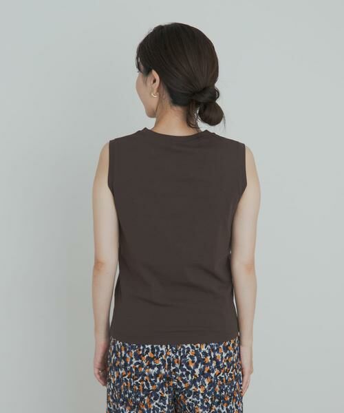 URBAN RESEARCH DOORS / アーバンリサーチ ドアーズ Tシャツ | クリアフライスノースリーブプルオーバー | 詳細9