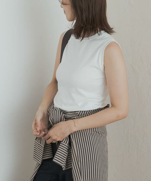 URBAN RESEARCH DOORS / アーバンリサーチ ドアーズ Tシャツ | クリアフライスノースリーブプルオーバー | 詳細16